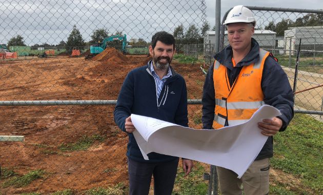 Work begins on Charles Sturt’s Equine Isolation Facility in Wagga Wagga 