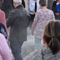 Ngunnawal Elder Tina Brown gave the Welcome to Country and Smoking Ceremony at the Welcome Reception. Photograph by Sarah Stitt