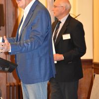 Paul Bongiorno spoke at the plenary panel on Tuesday 20 October on the topic: Royal Commission into Aged Care. Photograph by Sarah Stitt