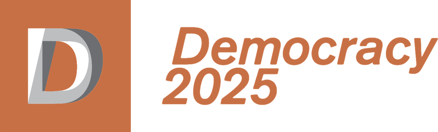 Democracy 2025 logo