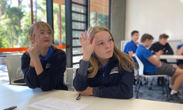 Port Macquarie Year 9 students explored possibility of higher education at Charles Sturt