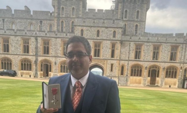 UK honour for career Customs officer and student