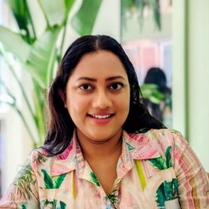 portrait of Dr Nirodha Weeraratne