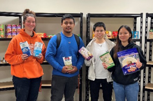 Nourishing bodies and minds Student Food Pantry 