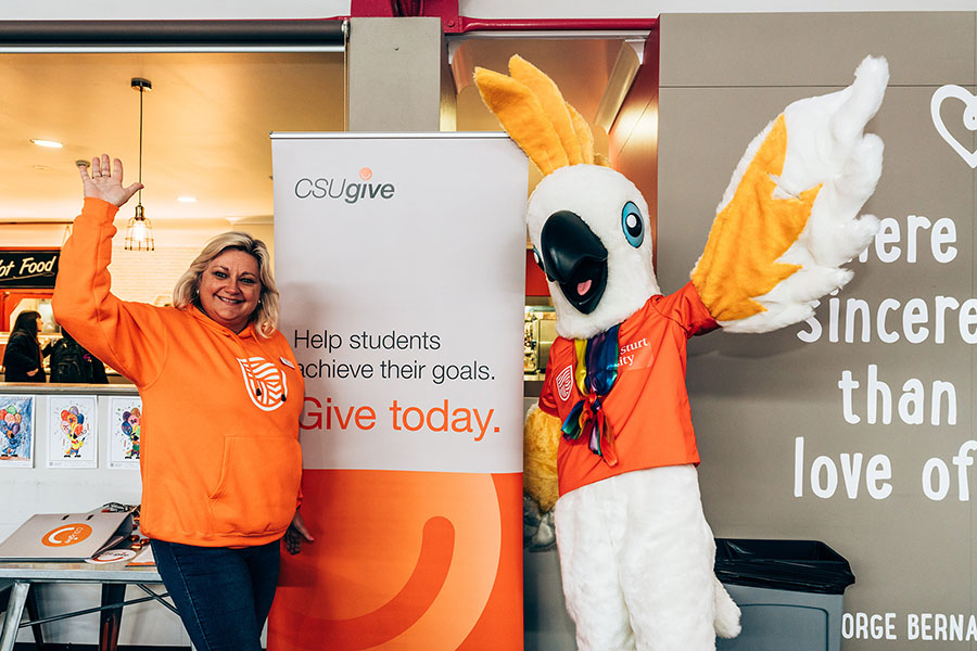 Charlie at Foundation Day