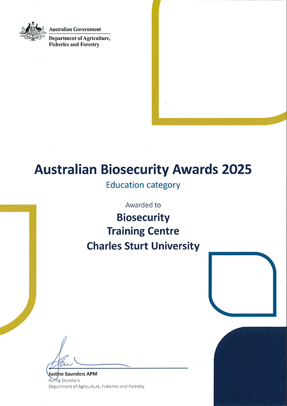 National Regulators Community of Practice  2025 Regulator of the Year Award page two