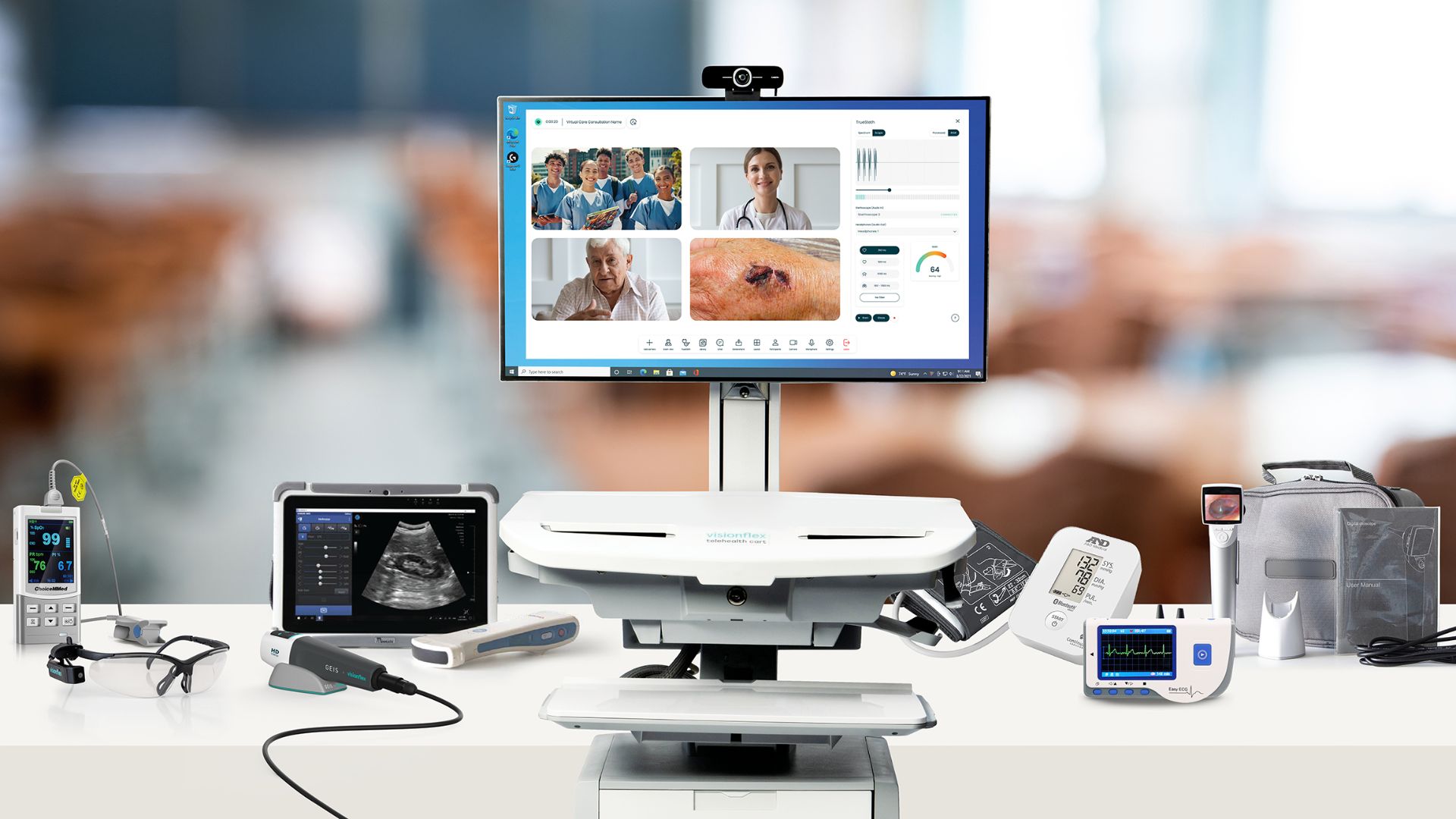 Telehealth technology to improve doctor education and patient outcomes in regional communities