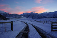 'Snowy morning' by Ms Lorna White, one of hundreds of images in the twenty-second annual Western Districts National Exhibition of Photography on display at CSU at Dubbo during August.