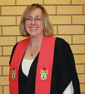 Dr Patricia Logan from the CSU Council. 