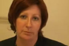 Comic Julia Spillard.