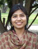 PhD student at CSU Ms Saba Nabi.