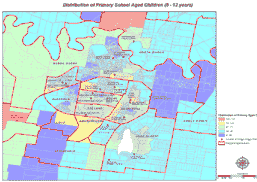 Distribution of schools in Wagga Wagga