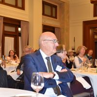 Paul Bongiorno at the conference dinner. Photograph by Sarah Stitt