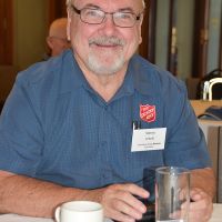 Salvation Army Eastern Territory delegate Steven O'Neil. Photograph by Sarah Stitt