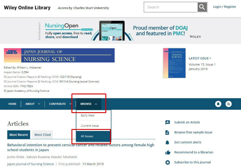 screen sample of the Wiley website with the 'See All' link highlighted