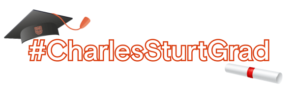 #CharlesSturtGrad Sticker