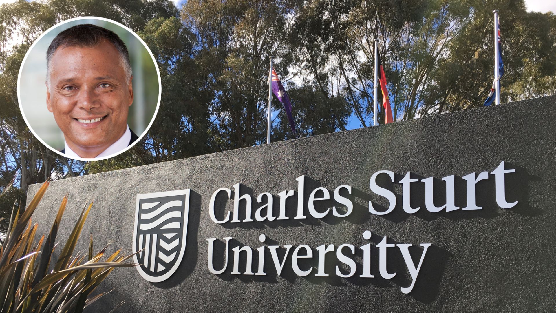 Charles Sturt University stands with Professor Stan Grant