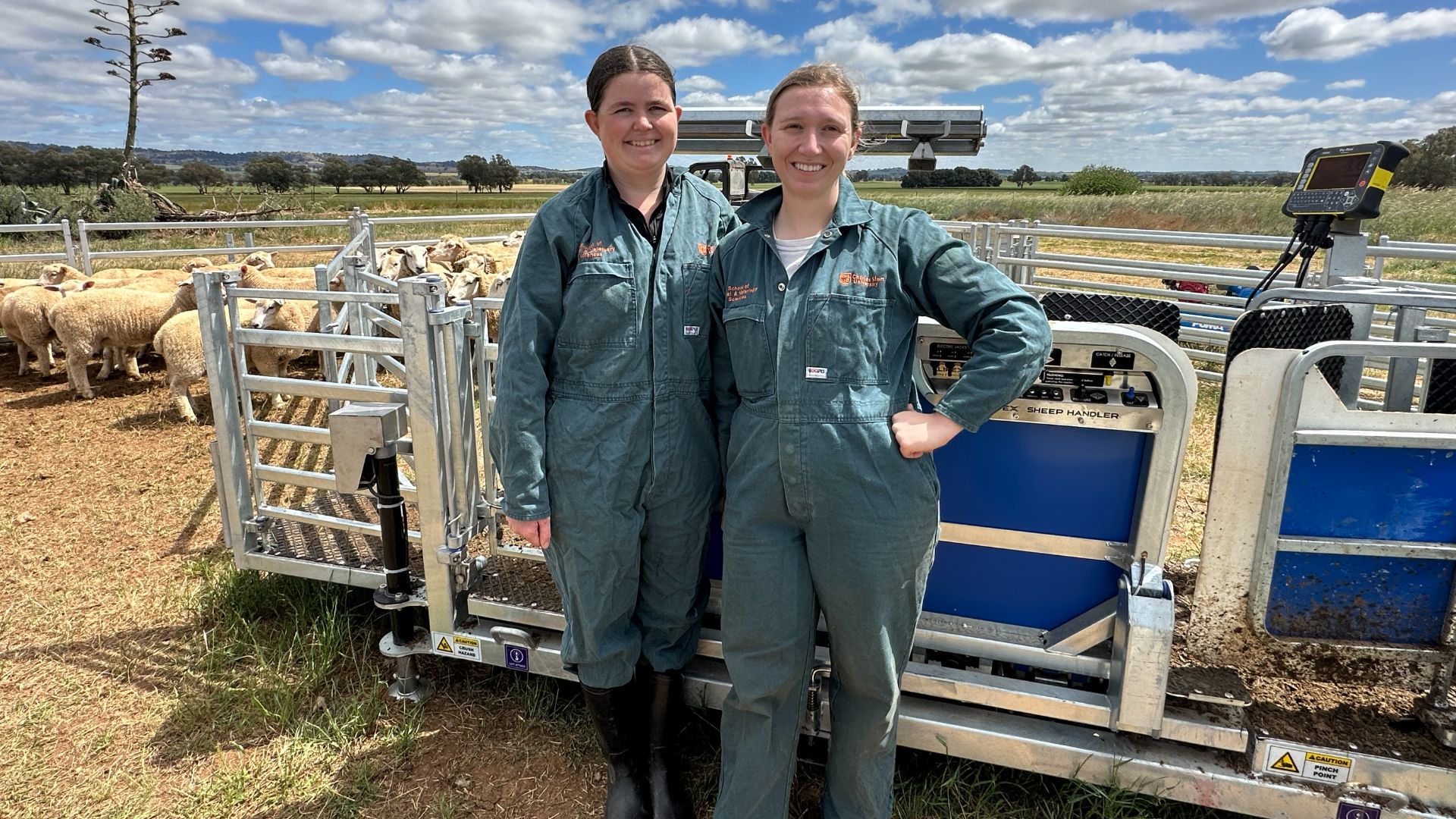 Job-ready experience at its best: farmlets help students prepare for all-weather conditions 