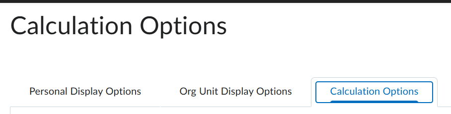 Screen capture showing location of calculation Options tab