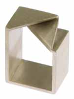 CSU jewellery graduate Ms Emma Kidson&rsquo;s award winning design entitled Origami Box Ring 1.