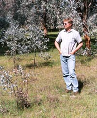 Dr Peter Spooner in a TSR near Albury, NSW.
