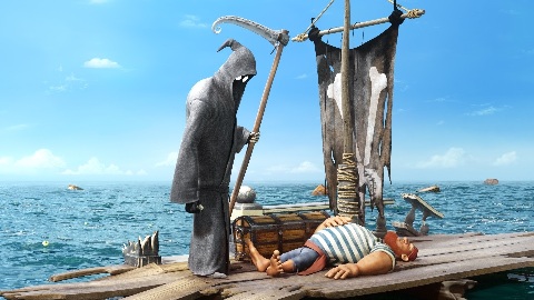 Animation death sails