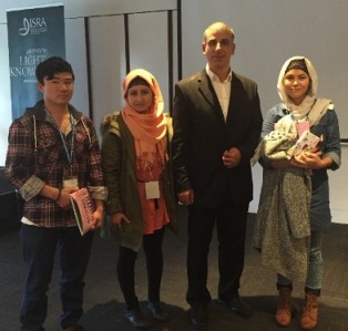 Muslim youth delegates Wagga