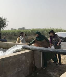 CSU Associate Professor Catherinae Allan and Associate Professor Tehmina Mangan from Sindh Agricultural University