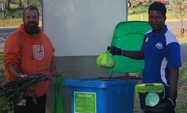 Albury-Wodonga campus staff’s effort diverts more than 37 tonnes of organic waste