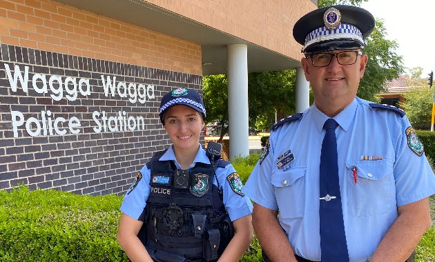 New Probationary Constable in Wagga Wagga follows in father’s footsteps 