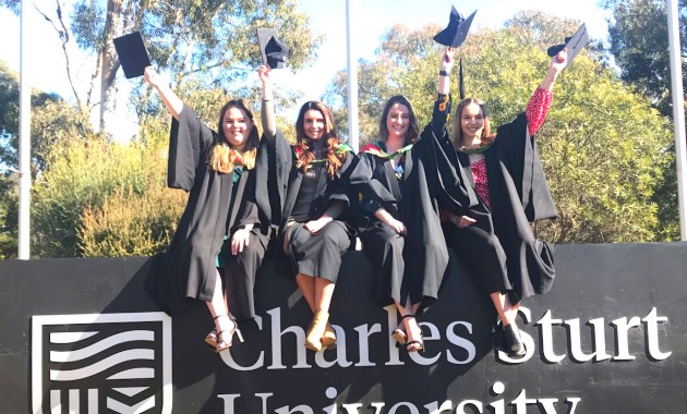 Teaching 2020 graduates take to the stage 