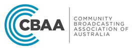 Logo of Community Broadcasting Association of Australia CBAA