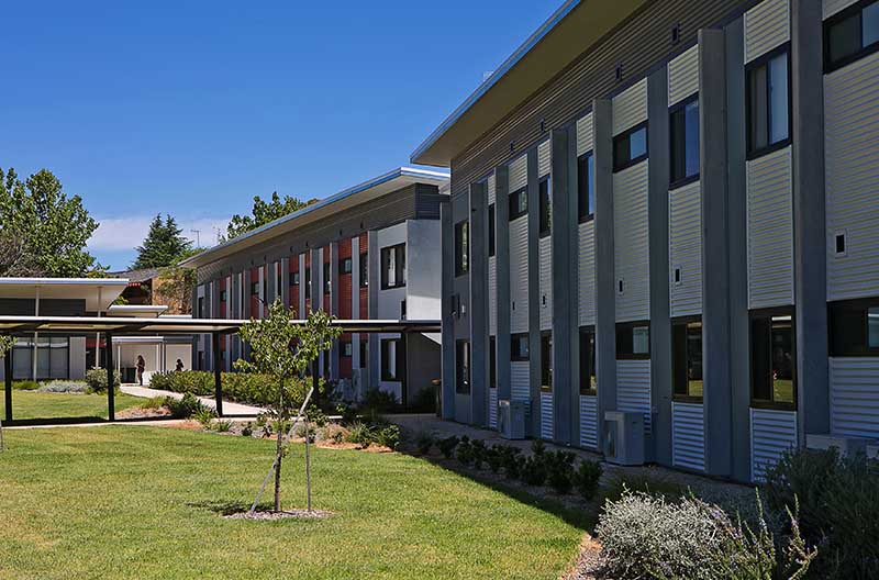 Exterior view of the accommodation