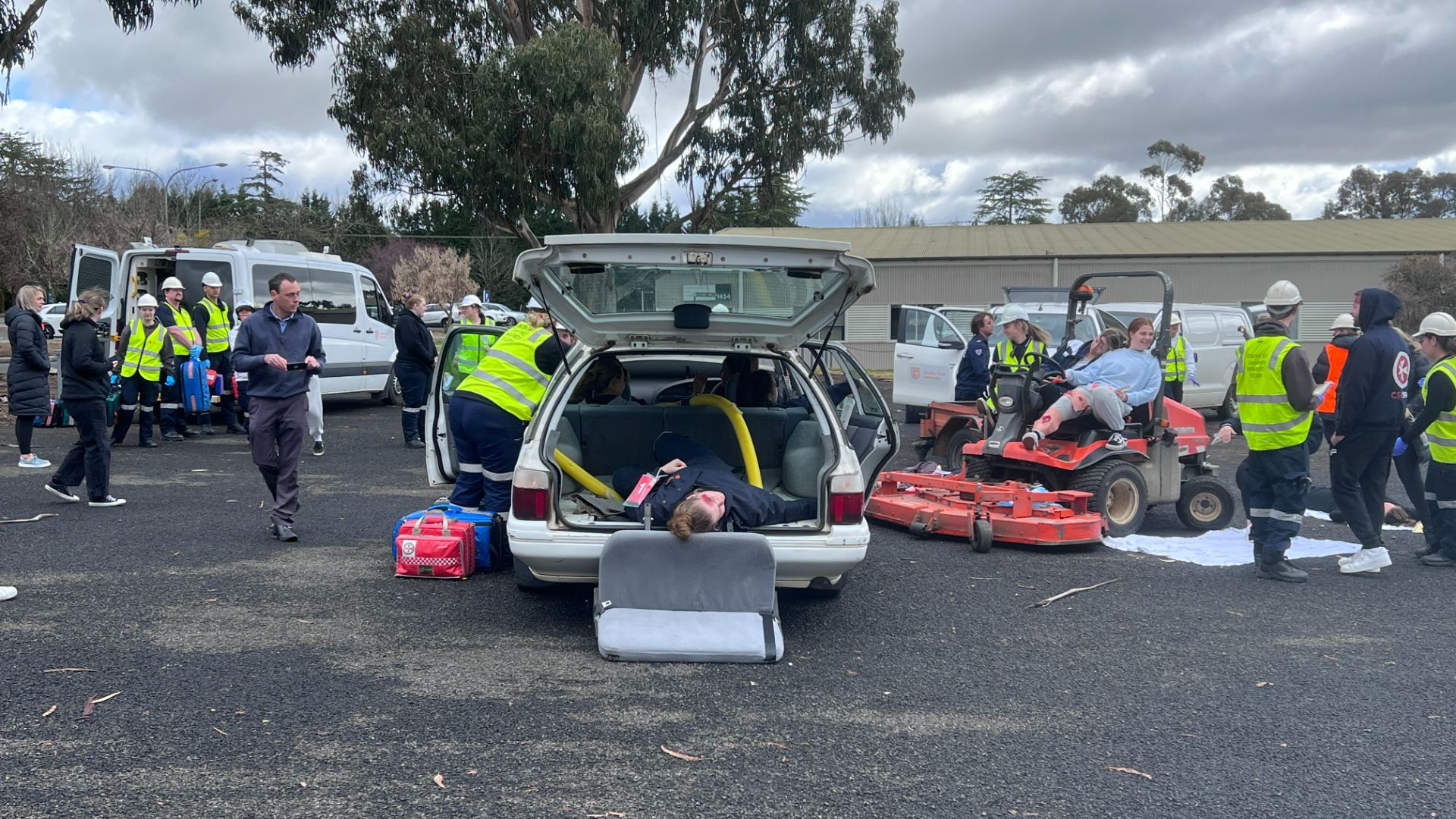 Multi-casualty simulation in Bathurst prepared final-year paramedicine students for real world
