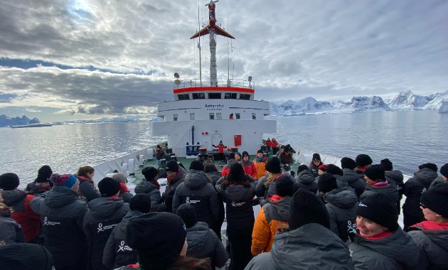 Antarctica trip of a lifetime keeps climate-change front of mind