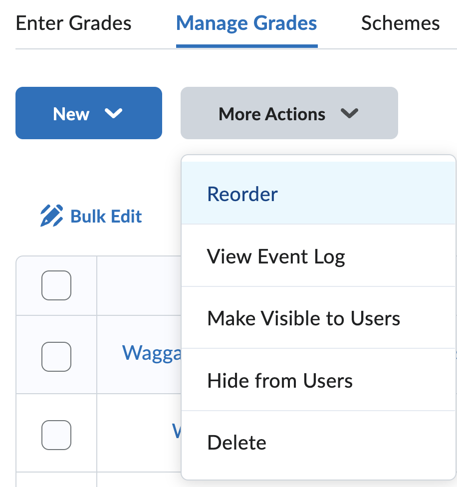 Set up My Grades - Brightspace Help | Staff