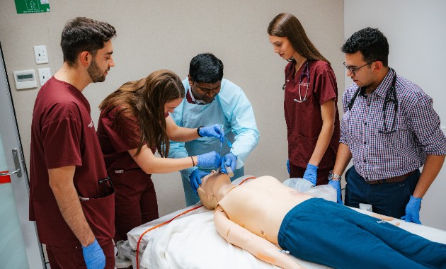 Future doctors given inside look at study pathways with Charles Sturt