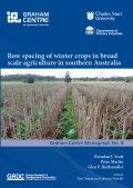 Row spacing winter crops