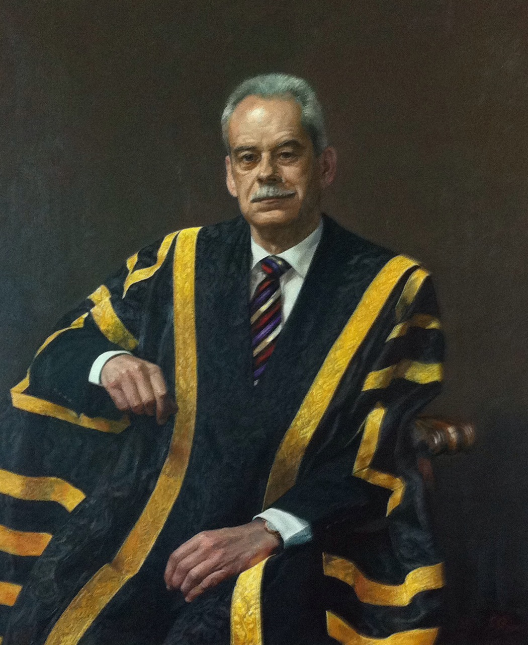 Portrait of Professor Ian Goulter by Jiawei Shen
