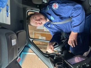 Steven Tougher in Ambulance