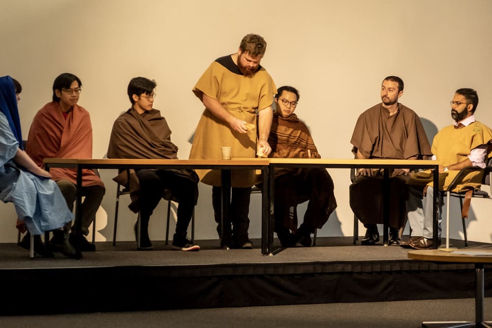 The Last Supper Reenactment