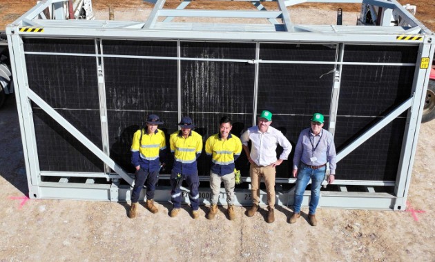 In-the-box solution harnesses solar power for remote agriculture
