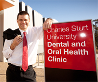 Professor Andrew Vann, Vice-Chancellor and President of Charles Sturt University.