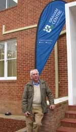 Grandson of EH Graham, Mr Robert White at the opening of new Graham Centre for Agricultural Innovation hub on Wednesday 22 May.