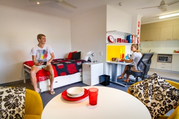 New student accommodation at CSU in Wagga Wagga in 2014.