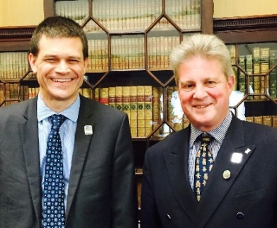VC Andrew Vann and Earl Bathurst