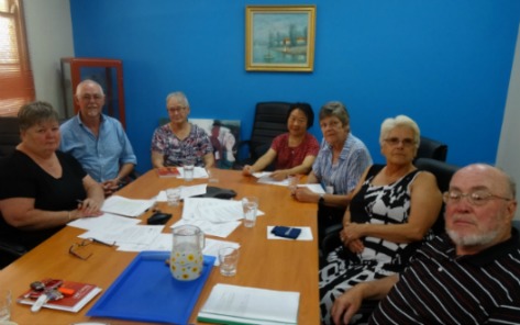 John Rae and ALO volunteers