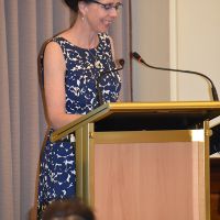 Dr Robyn Wrigley-Carr gave a keynote address on Monday 28 October titled “Corporate Worship for People with Dementia: stimulating the senses and rituals”. Photograph by Sarah Stitt