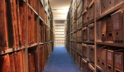 archive shelves