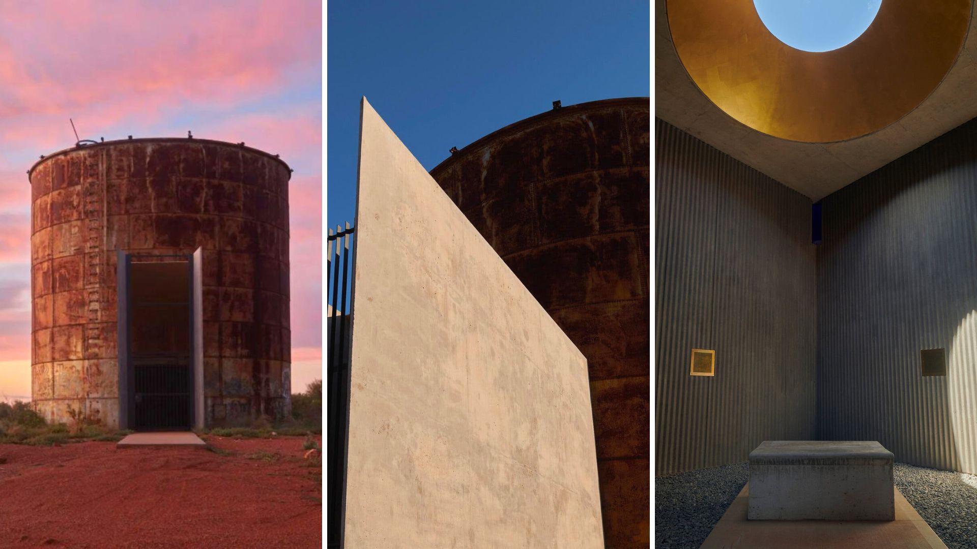 National Trust award for transforming run-down water tank into acclaimed outback Sound Chapel